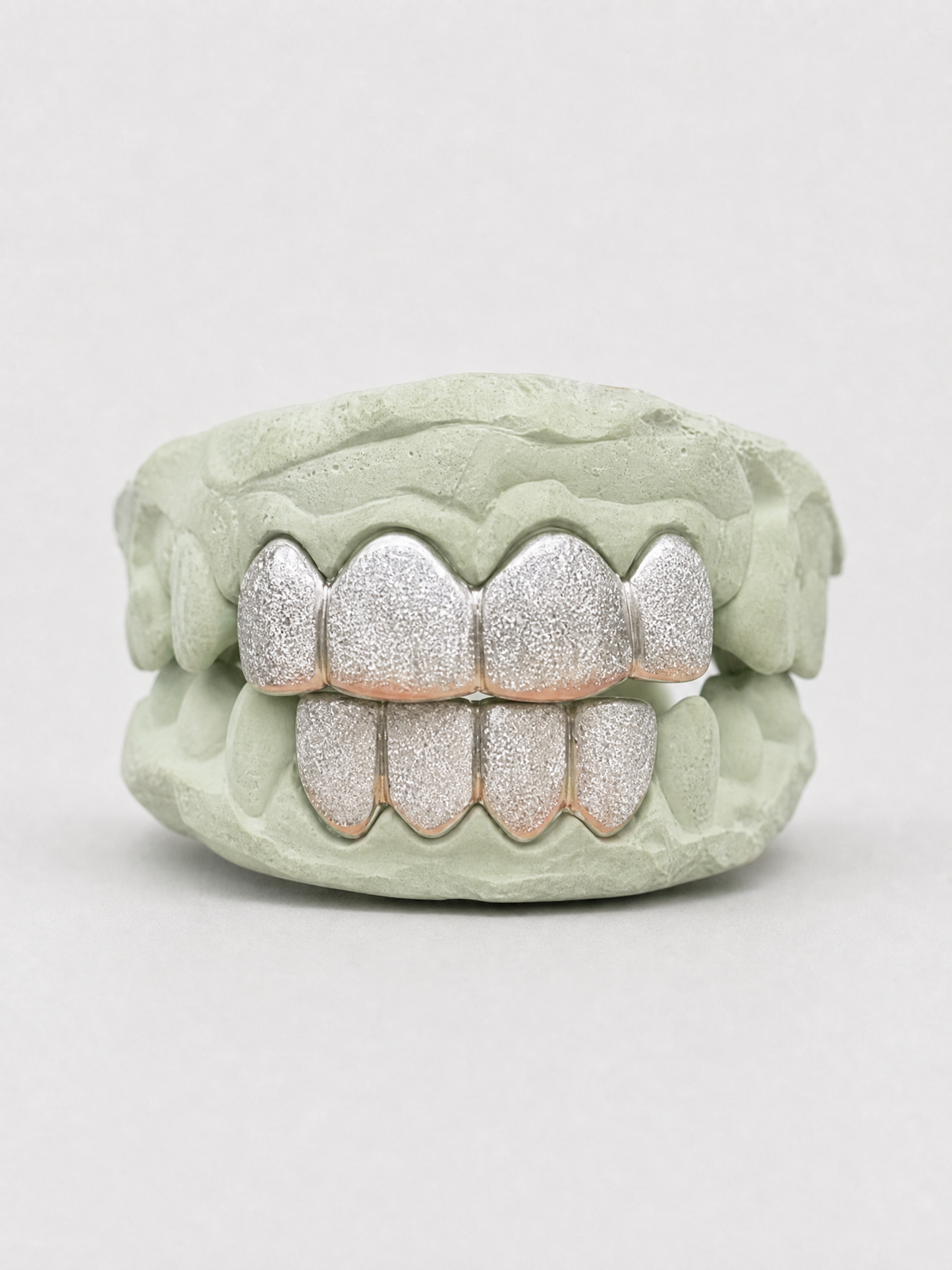 925 Silver Diamond Dust Grillz