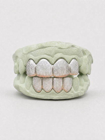 925 Silver Diamond Dust Grillz