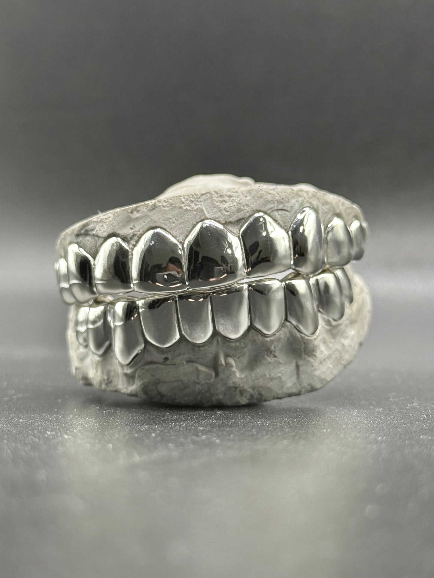 Custom Silver Grillz 925 Sterling Silver Teeth