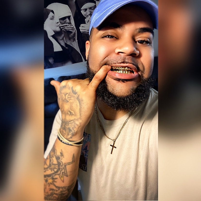 Custom Silver Grillz 925 Sterling Silver Teeth