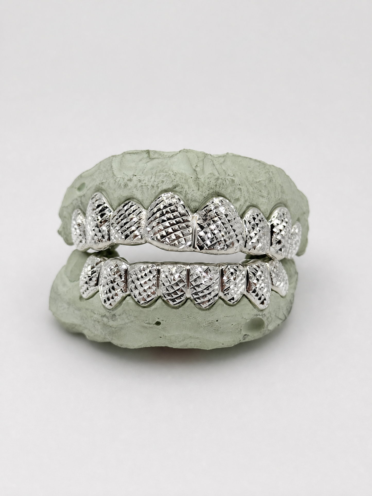 Diamond Dust Trillion Cut Grillz.