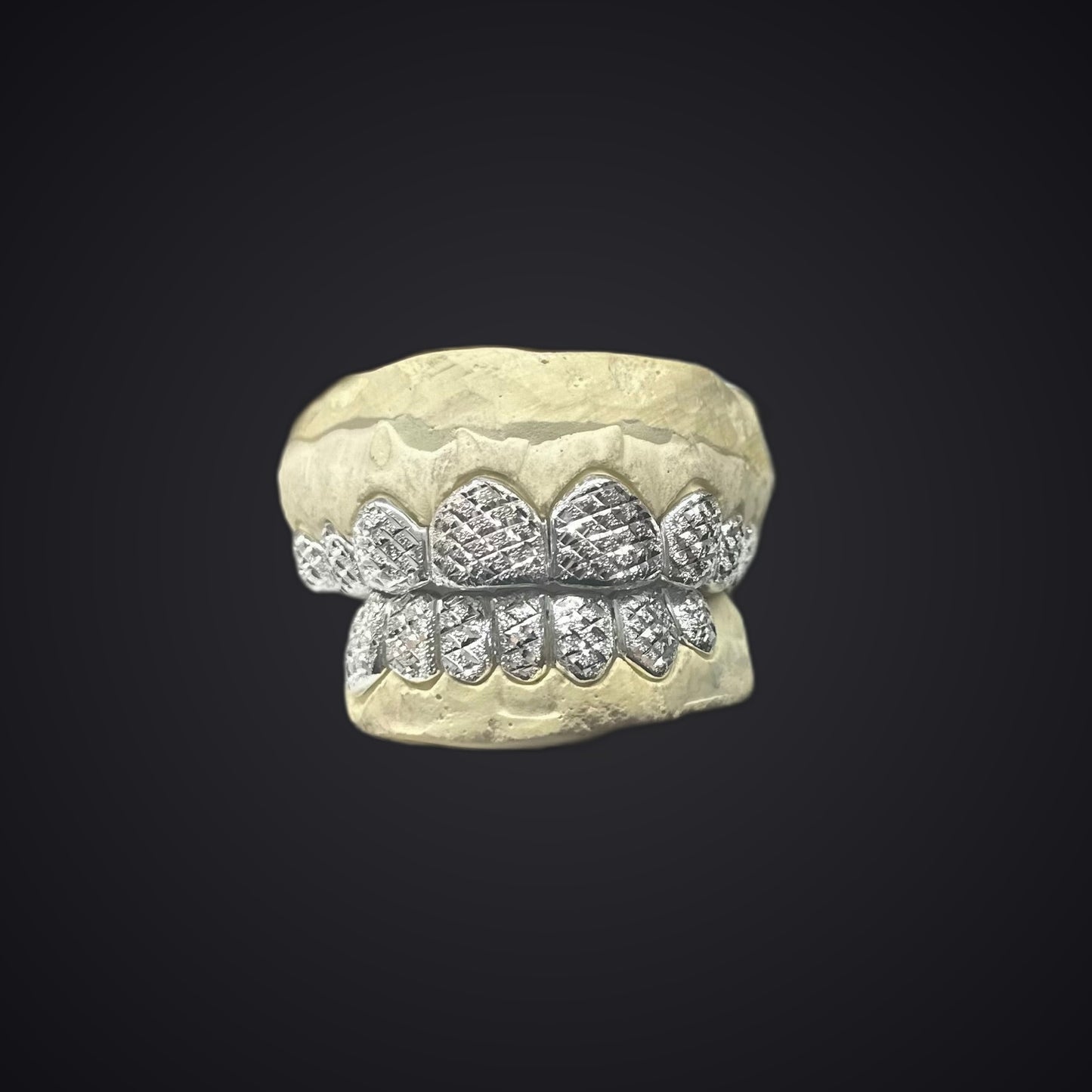 Custom Fit Grillz Diamond Dust and Cut