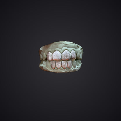 925 Silver Diamond Dust Grillz